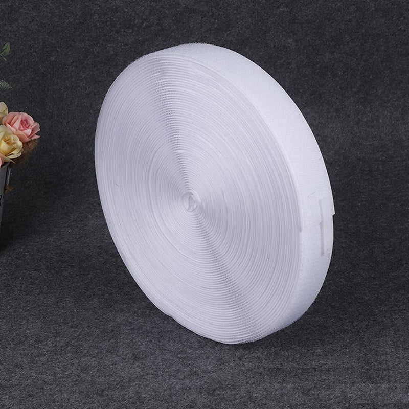 82 Feet /25m White Self Adhesive Hook and Loop Tape Sticky Back Fastening Tape, Self-Adhesive Tapes for Stationery and Household Purposes - NewNest Australia