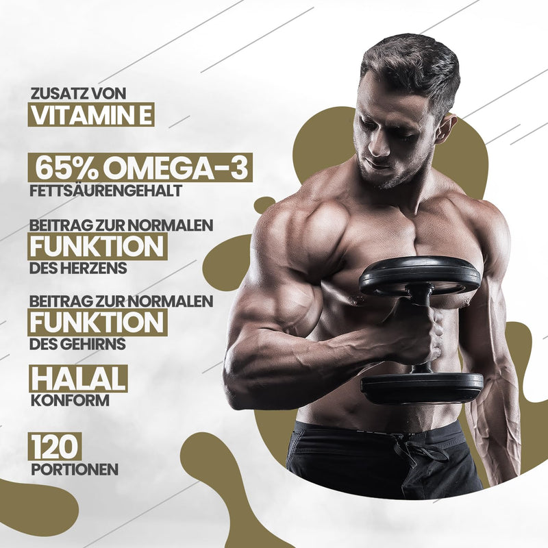 OLIMP Gold Omega 3 Sport Edition (120 capsules) - NewNest Australia