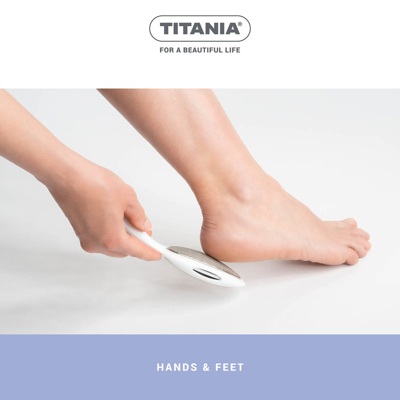 Titania Softtouch Foot Rasp Double-Sided (Coarse & Fine) ‚ Callus Foot Rasp With Coarse & Fine Side ‚ Double-Sided Callus File ‚ Callus Rasp Foot ‚ Foot Care Rasp ‚ Made In Germany - NewNest Australia