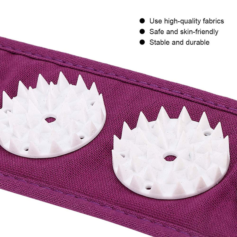Acupressure Wrap Headband, High-Quality Fabric Acupuncture Massage Headband For Relieving Headaches, Yoga Fitness Acupuncture Head Massager For Daily Use (2#) - NewNest Australia