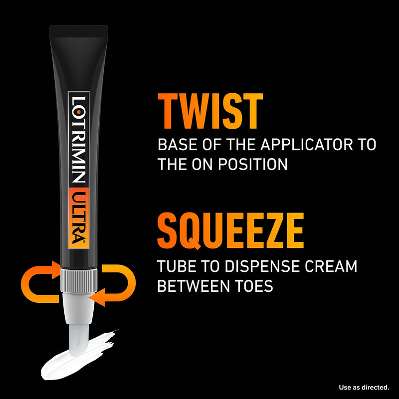 Lotrimin Ultra with New No Touch Applicator, a 1 Week Athlete's Foot Treatment Cream. Prescription Strength Butenafine Hydrochloride 1%, Cures Most Athlete’s Foot Between Toes, 0.7 Ounce (20 Grams) - NewNest Australia