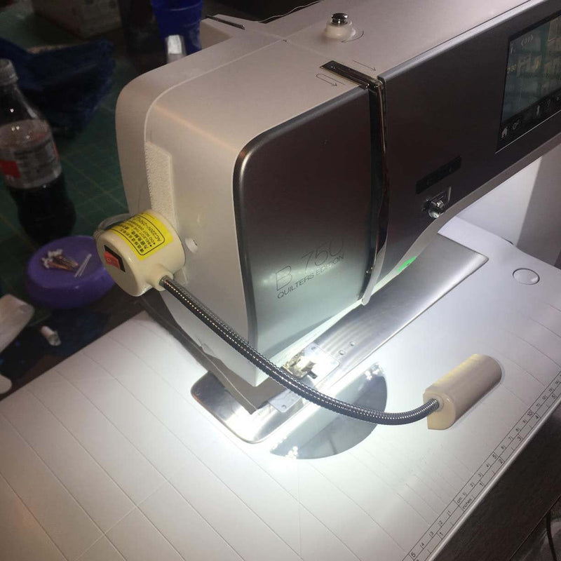 Bonlux LED Sewing Machine Light Working Gooseneck Lamp 30 LEDs, with Magnetic Mounting Base for Home or Sewing Machine (30 LEDs) 2W Grey - NewNest Australia