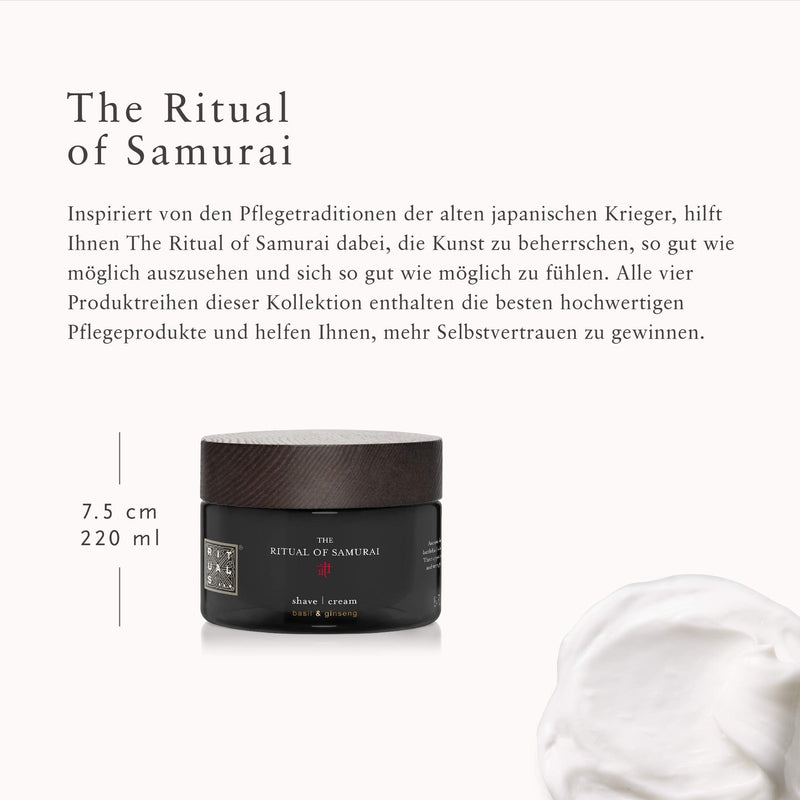 RITUALS The Ritual of Samurai shaving cream, 250 ml - NewNest Australia