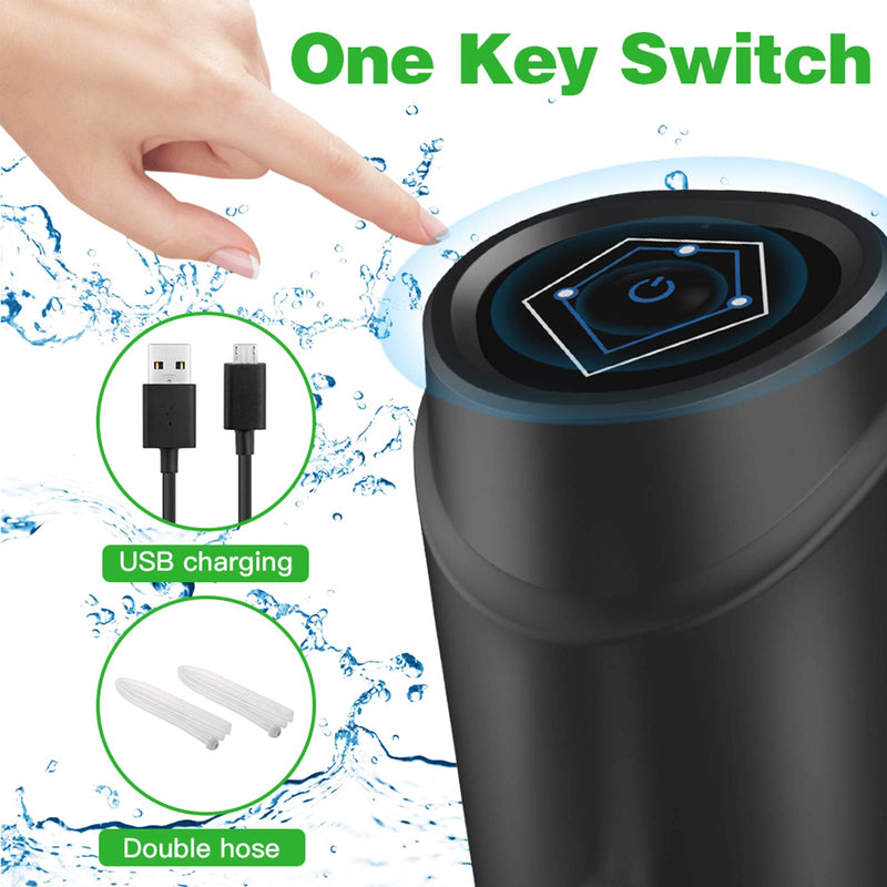 5 Gallon Water Dispenser,Electric Drinking Water Pump Portable Water Dispenser Universal USB Charging Water Bottle Pump For 2-5 Gallon With 2 Silicone - NewNest Australia