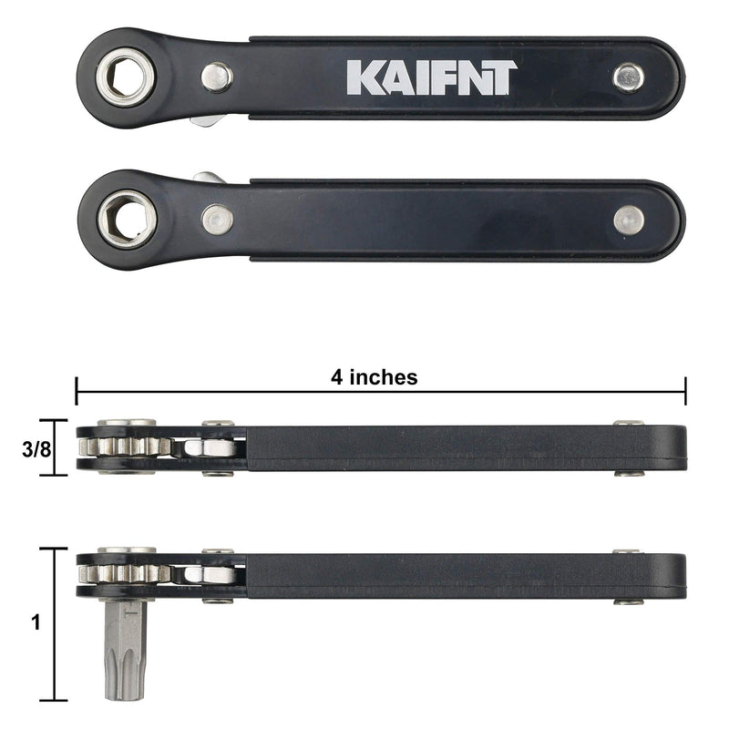 KAIFNT K403 Comprehensive Torx Bit Set with Mini Ratchet Wrench, 1/4-Inch Drive, 34-Piece - NewNest Australia