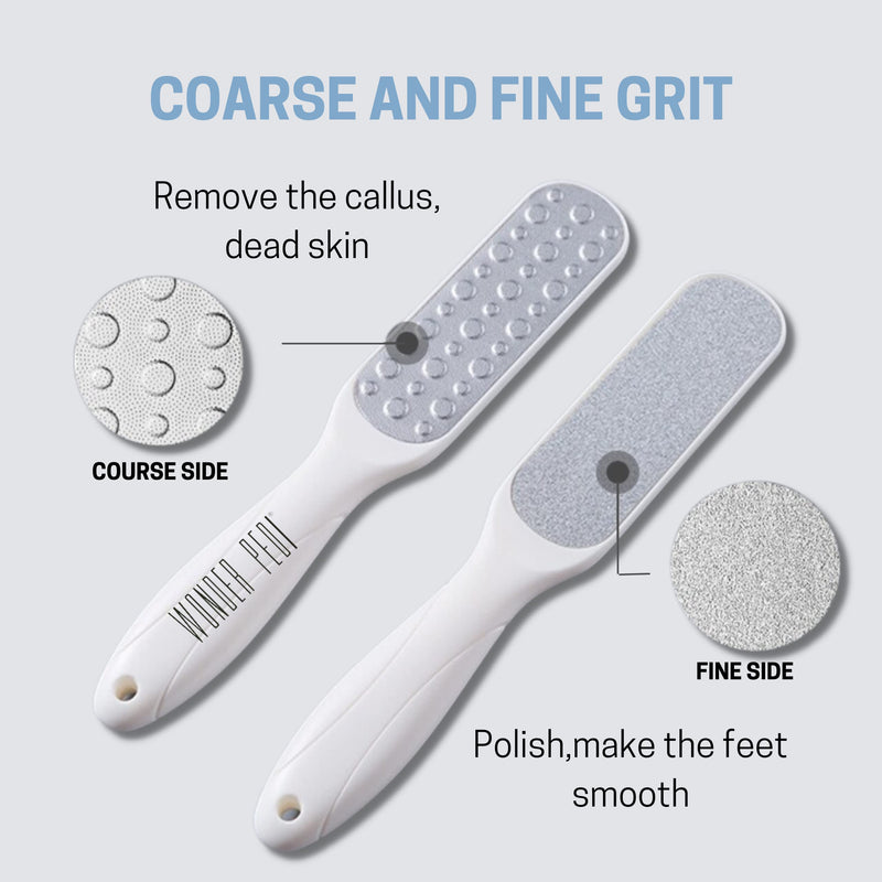 Callus Remover - 3 Minutes Quick Fix - Foot File Rasp - Instant Foot Exfoliator, Emollient, Exfoliating Spray, Heels, Callus, Scrubber File - Home Spa Pedicure Treatment Wonder Pedi - NewNest Australia