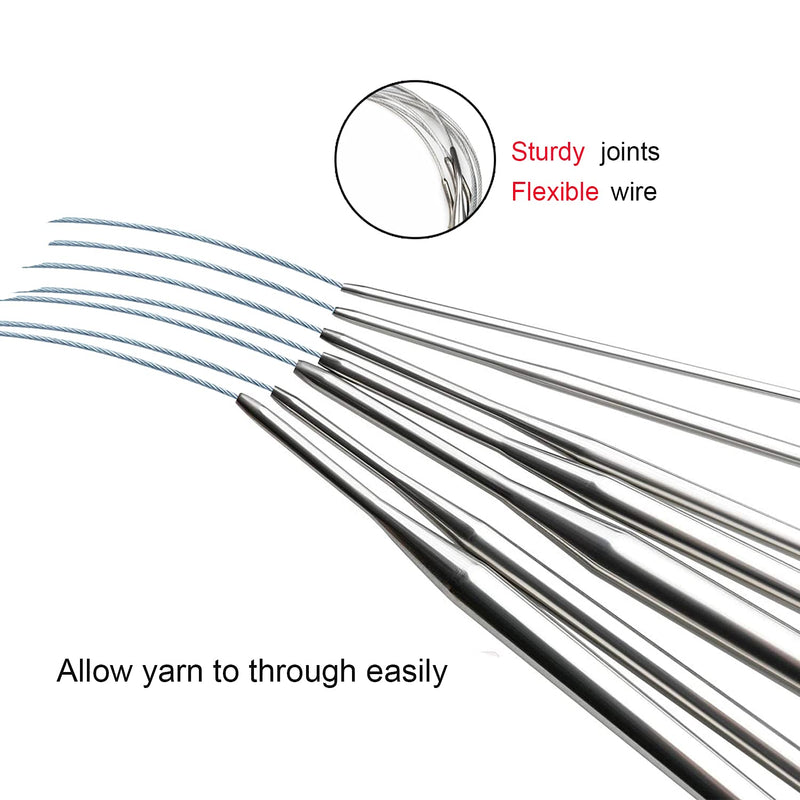 Weabetfu Bamboo Circular Knitting Needle,32-inch Length for Handmade Creative DIY and Any Weave Yarn Projects,US Size 4(3.5mm) US 4(3.5mm) - NewNest Australia