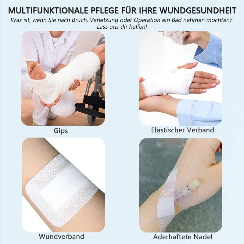 yeloumiss Cast Protection Waterproof Hand Adult Bandage Protection Reusable Shower Cover Hand Protection for Hand, Wrist, Fingers to Keep Casts and Bandages Dry - NewNest Australia