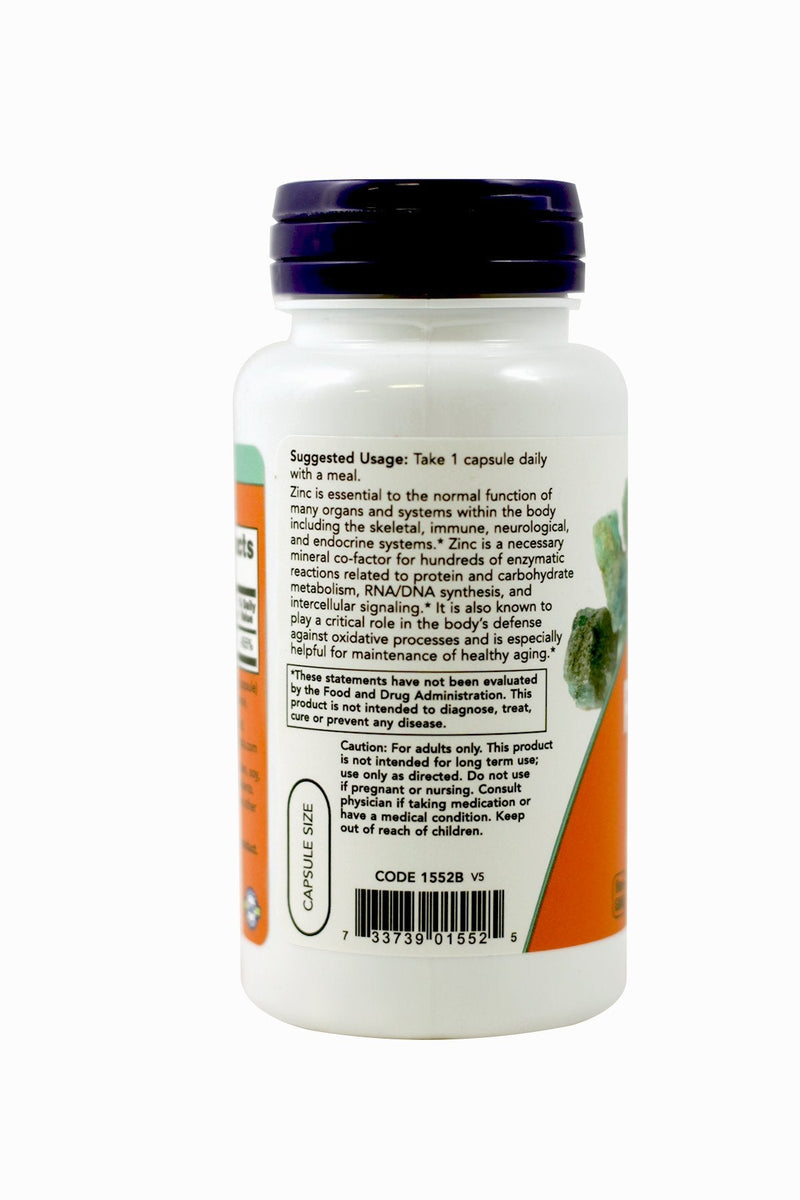 NOW Foods Zinc Picolinate 50mg,120 Capsules (Pack of 2) 120 Count (Pack of 2) - NewNest Australia