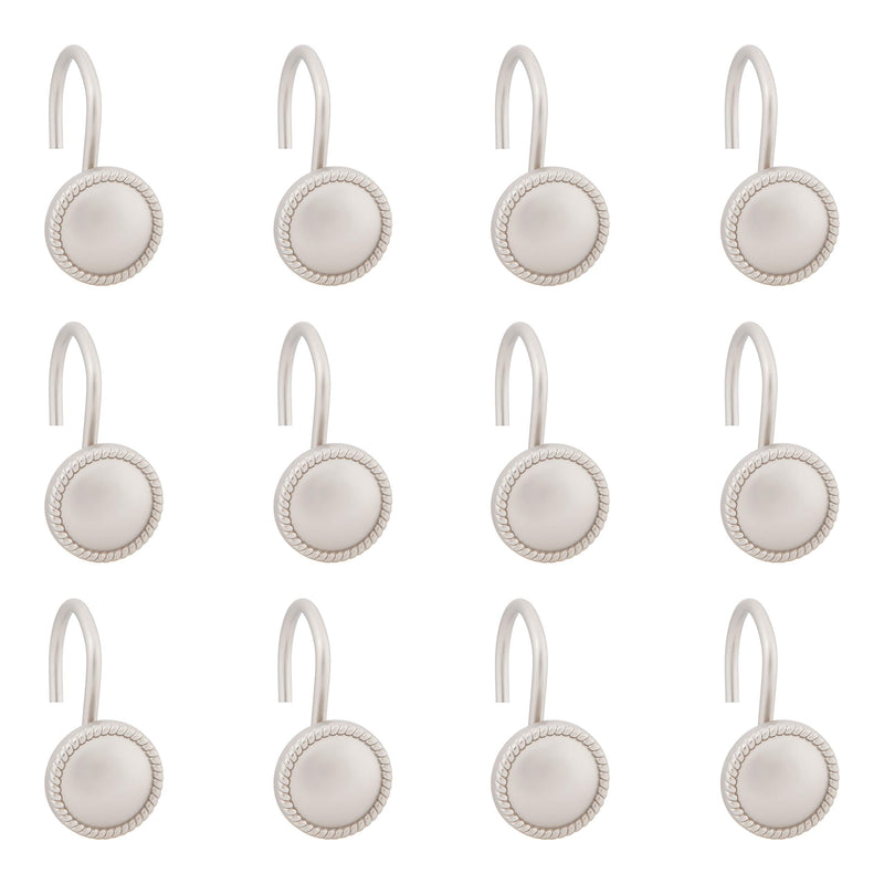 Kenney Erin Shower Curtain Hooks, 12 Pack - NewNest Australia