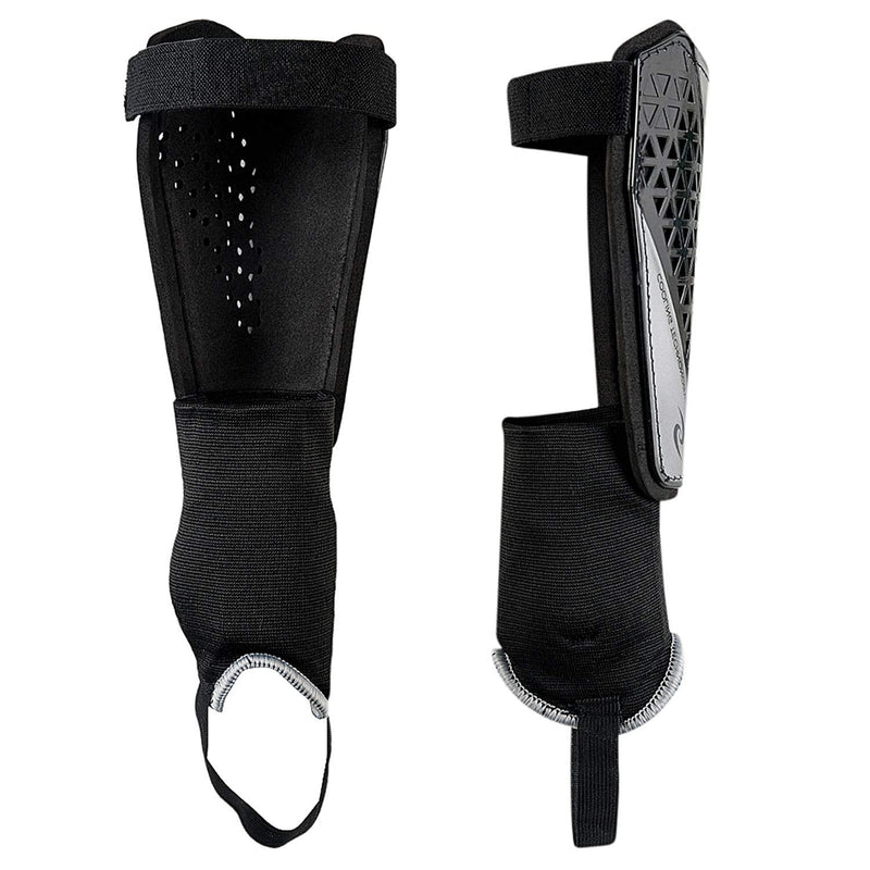 Sportout Kids Youth Adults Soccer Shin Guards with Protective Hard Shell,Offers Comprehensive Protection for Your Kids' Legs. Small Black 2.0 Pro - NewNest Australia