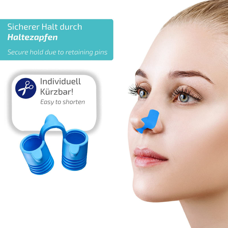 Nasivent Sport Premium Nose Dilator Starter Set Sky Blue