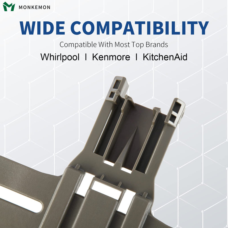 2 Packs W10350375 UPGRADED Dishwasher Replacement Top Rack for kenmore whirlpool Dishwasher Parts, Replace W10712395 AP5957560, Dishwasher Upper Rack Parts Fit for WDT730PAHZ0 WDTA50SAHZ0 WDT970SAHZ0 - NewNest Australia