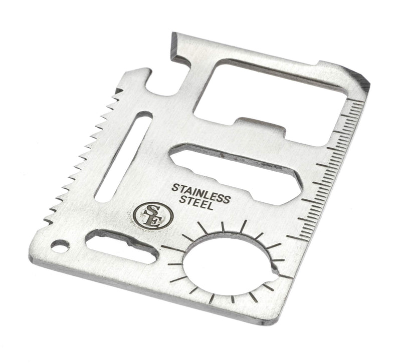 SE 11-Function Stainless Steel Survival Pocket Tool - MT908-1 - NewNest Australia