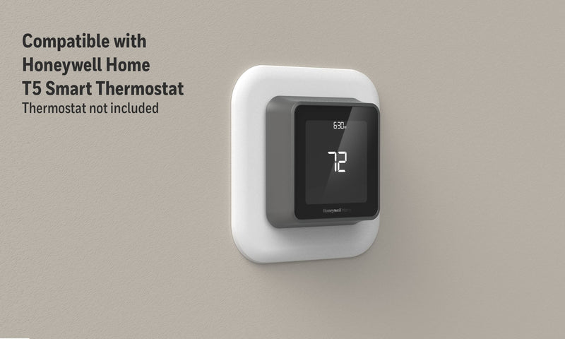 Honeywell Home Large Cover Plate & Electrical Box Adaptor for T-Series Thermostats (THP2400A1080) , White - NewNest Australia