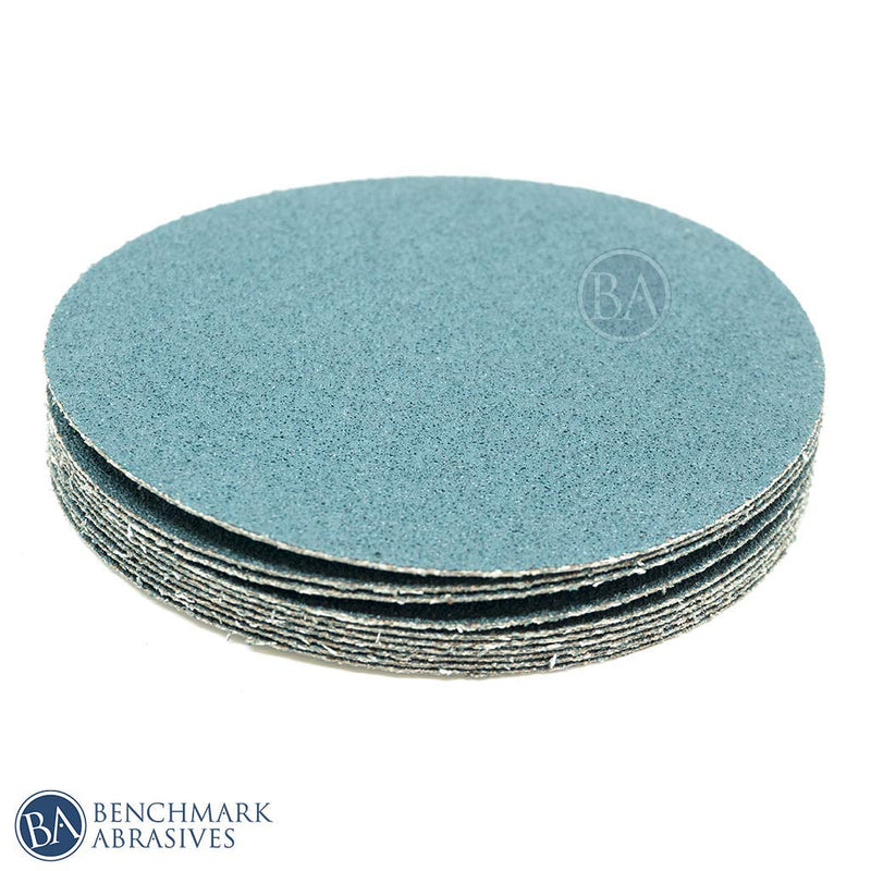 Benchmark Abrasives 5" Zirconia PSA Adhesive Sanding Discs - 10 Pack (60 Grit) 60 Grit - NewNest Australia
