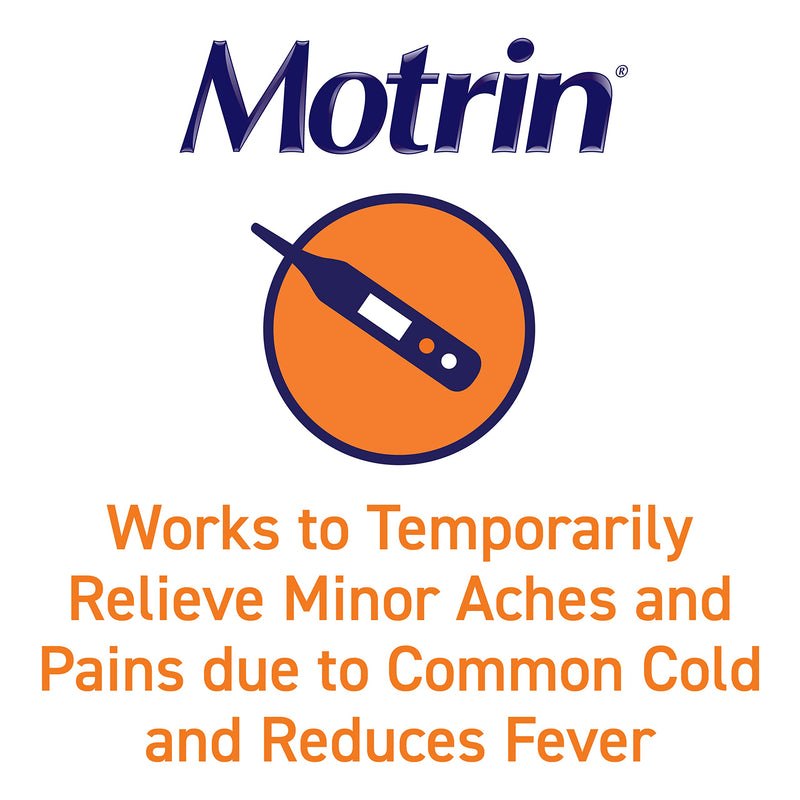 Motrin IB, Ibuprofen 200mg Tablets for Fever, Muscle Aches, Headache & Back Pain Relief, 225 ct - NewNest Australia