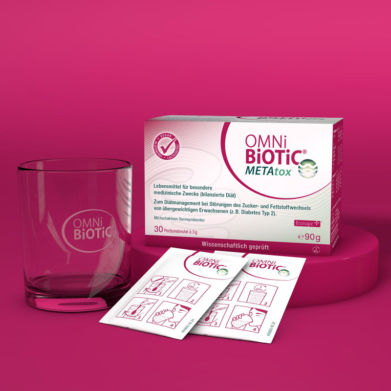 Omni Biotic Metatox, 30 Servings (90G), 9 Bacterial Strains, 15 Billion Organisms Per Daily Dose, Powder, With Magnesium And Manganese, Vegan, For Daily Use, With Bacteria For The Intestinal Flora - NewNest Australia