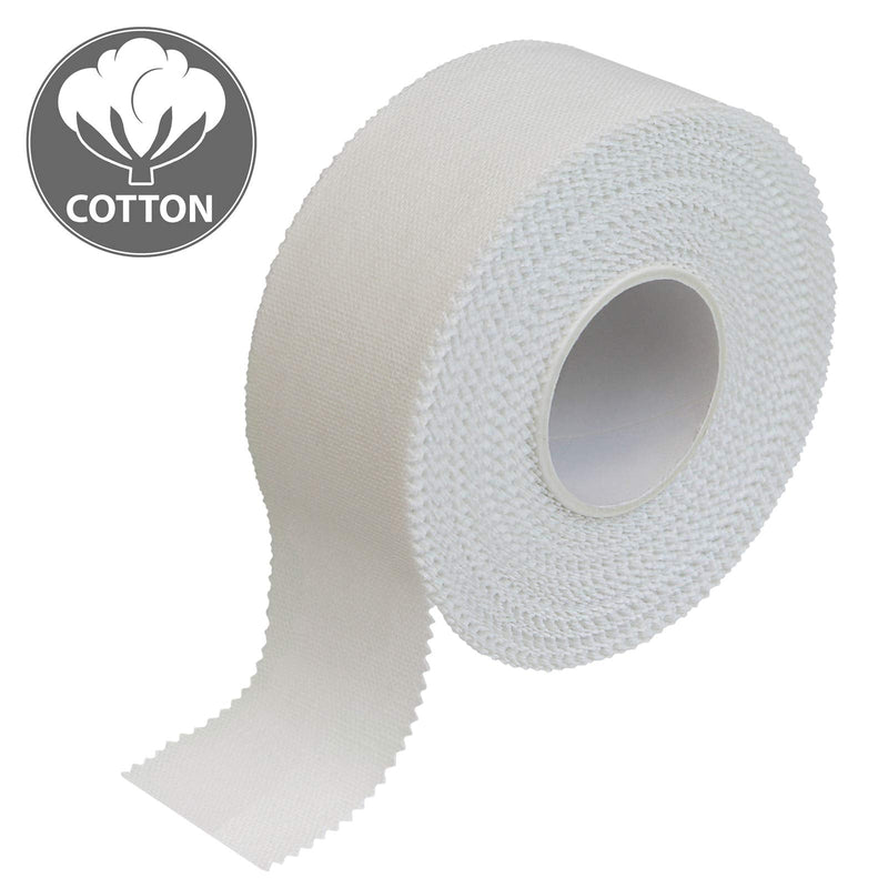 BB Sport Fingertape 2.5cm x 10m Sport Tape Set 1/3 / 6/12 / 24 Rolls Climbing Tape Tape Bandage White Inelastic Joint Sport Tape 3 Rolls - NewNest Australia