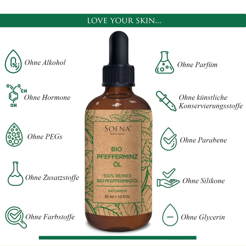 INTRODUCTORY PRICE – 100% ORGANIC PEPPERMINT OIL | Natural & Pure - Essential Oil | Mint Oil - Promotes Hair Growth - Hair Oil for Hair Loss | Aromatherapy - Relieves Headaches | Therapeutic oil - NewNest Australia