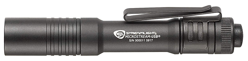 Streamlight 66604 250 Lumen MicroStream USB Rechargable Pocket Flashlight,Black - NewNest Australia