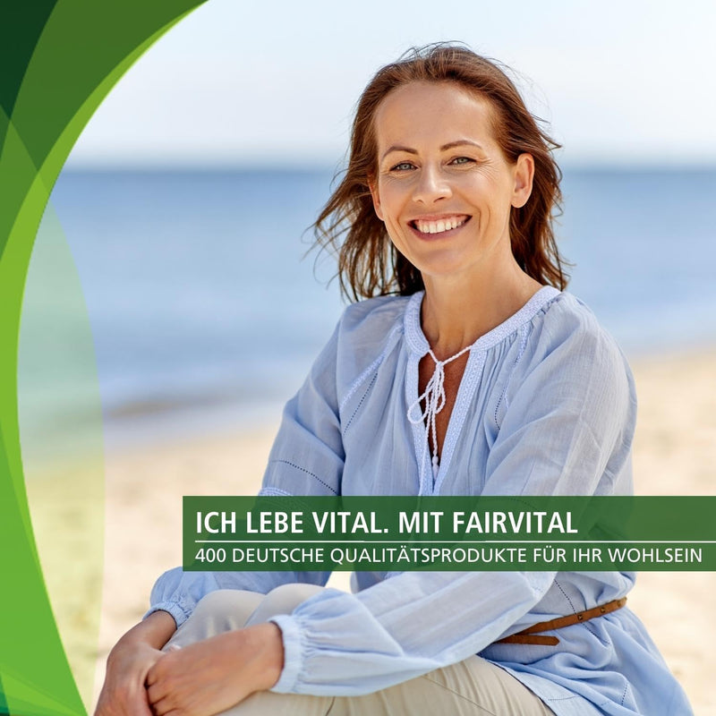 Fairvital | Iodine tablets - HIGH DOSE with 150µg iodine per tablet - made from potassium iodide - VEGAN - 180 tablets - NewNest Australia