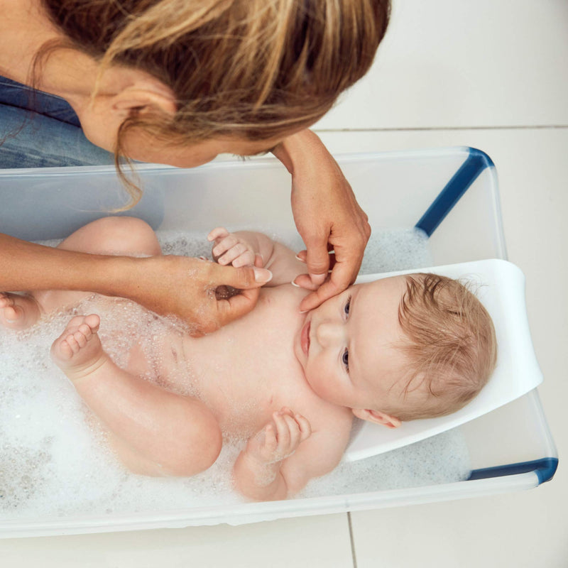 Stokke Flexi Bath Newborn Support, White - Made to Fit Stokke Flexi Bath Foldable Baby Bathtub - Lightweight, Convenient, Comfortable & Safe - Best for Babies Up to Eight Months or 17.6 lbs Flexi Newborn Support - NewNest Australia