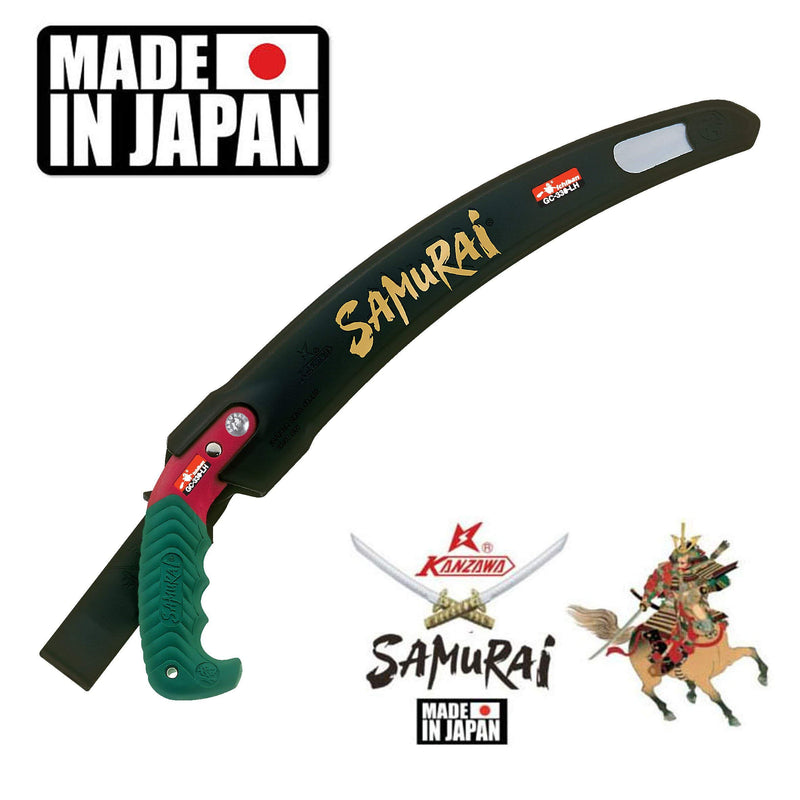 Samurai Ichiban 13" Curved Pruning Saw with Scabbard (GC-330-LH) - NewNest Australia