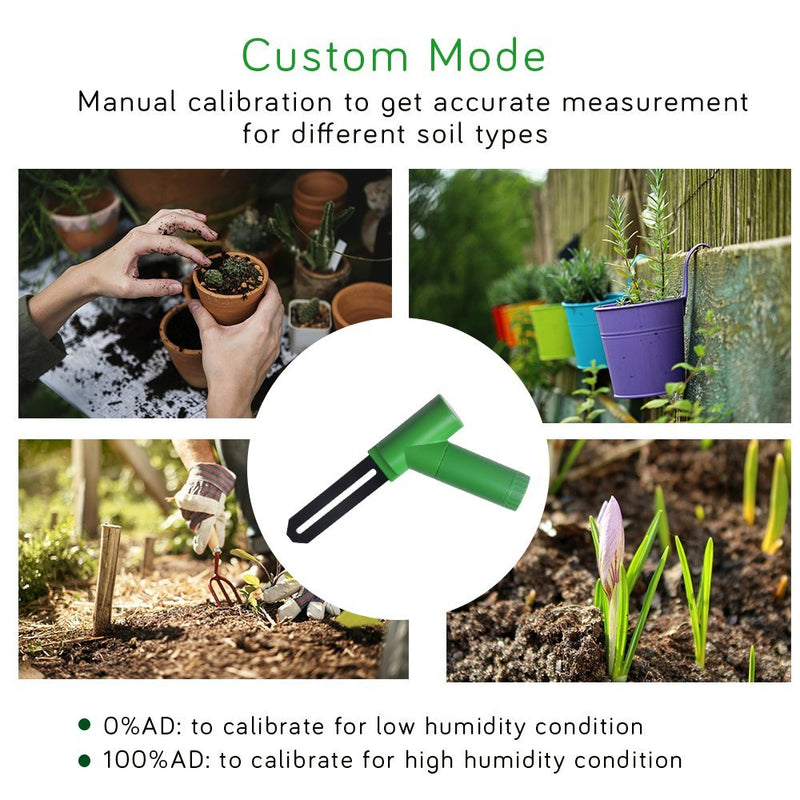 ECOWITT WH0291 Soil Moisture Tester Plant Soil Moisture Sensor Meter with Digital LCD Display for Garden Lawn Potted Plant Care Indoor Outdoor - NewNest Australia