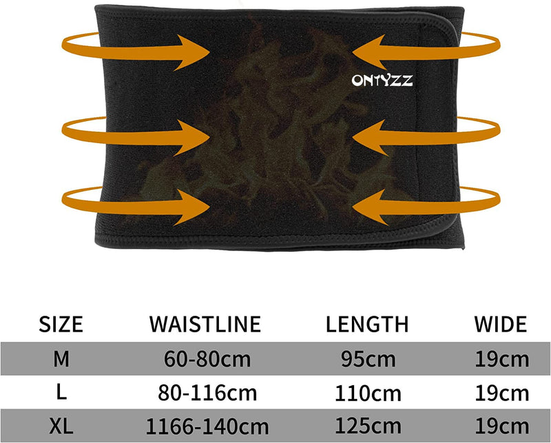 ONTYZZ Back Support Strap Adjustable Bodybuilding Lumbar Belt for Sports Protection Pain Relief Posture Correction Kidney Belt Back Brace 9c-l: Waist=80-116cm - NewNest Australia
