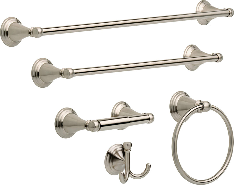 Delta Faucet 79650-BN Windemere Toilet Paper Holder, Satin Nickel - NewNest Australia