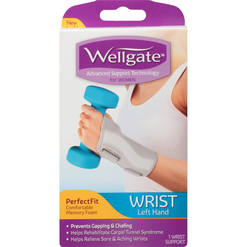 Wellgate for Women, PerfectFit Wrist Brace for Wrist Support - Left - NewNest Australia