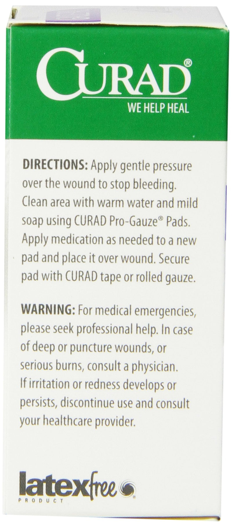 Curad Non-Woven Pro-Gauze, 2 Inch x 2 Inch, 10 Count (Pack of 6) 10 Count (Pack of 6) - NewNest Australia