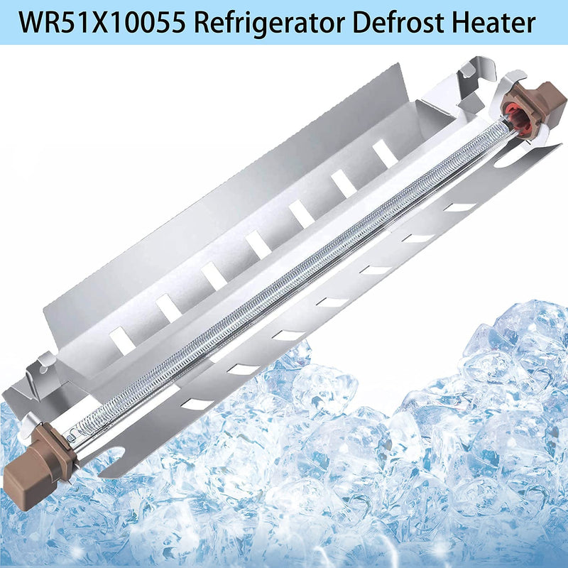 WR51X10055 Refrigerator Defrost Heater Replacements WR55X10025 Refrigerator Temperature Sensor WR50X10068 Defrost Thermostat Compatible with general Electric Hotpoint Refrigerators Replaces WR51X10030 1 - NewNest Australia