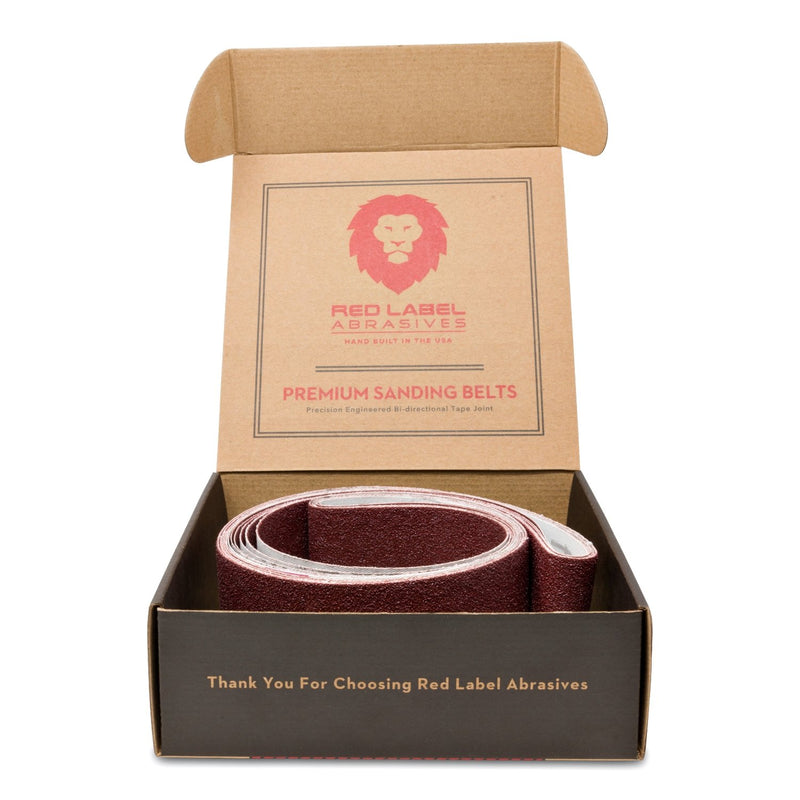 2 X 42 Inch Flexible Aluminum Oxide Premium Quality Multipurpose Sanding Belts 60, 80, 120, 220, 320, 400 Grit, 6 Pack Assortment 60, 80, 120, 220, 320, 400 Grit Assortment - NewNest Australia