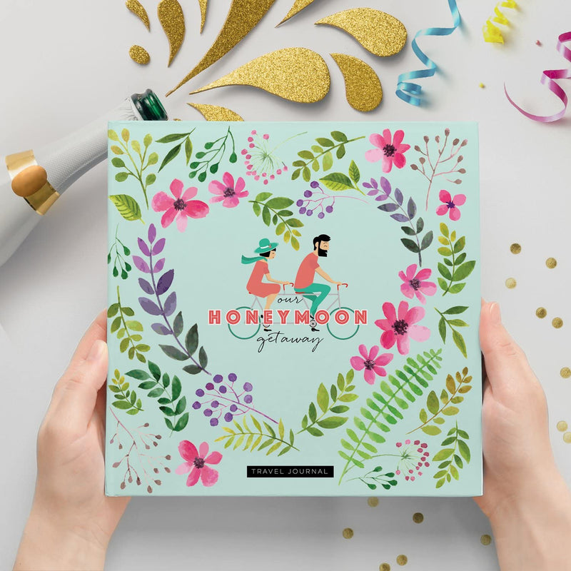 Honeymoon Travel Journal, Record-Book Trip Together, Save All Experiences On This Memory Album, A Just Married Present or Gift Like No Other. For Anniversary for Him and Her Hardcover - NewNest Australia