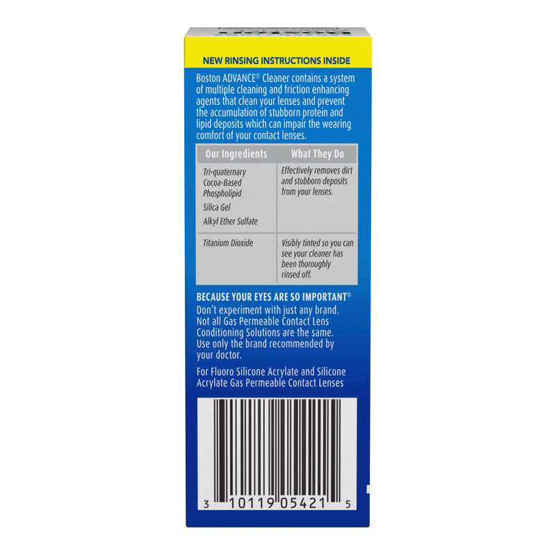 Contact Lens Solution by Boston Advance, for Gas Permeable Contact Lenses, 1 Fl Oz - NewNest Australia