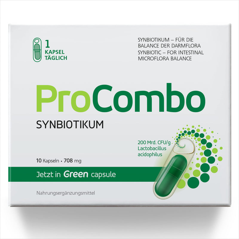 Procombo The Smart Synbiotic With Targeted Alignment Of "Good" Bacteria. Double Capsule And Liquid Formula For Fast Results. 1 Capsule Per Day. Laboratory Tested (Pack Of 3) - NewNest Australia