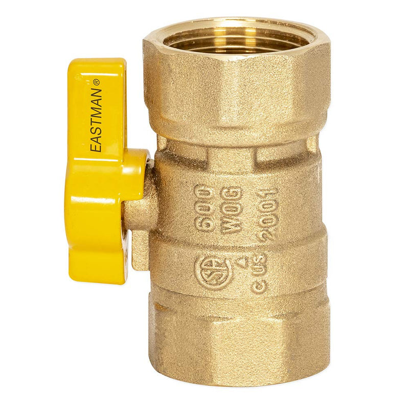 EZ-FLO 60013 Brass Gas Ball Valve with 1/4-Turn Handle, 1" FIP - NewNest Australia