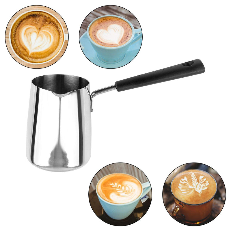 ASelected Milk Frothing Pitchers, 350ml/12oz, 304 Stainless Steel Small Milk Jug for Making Latte Coffee Art, Cappuccino, Espresso - NewNest Australia