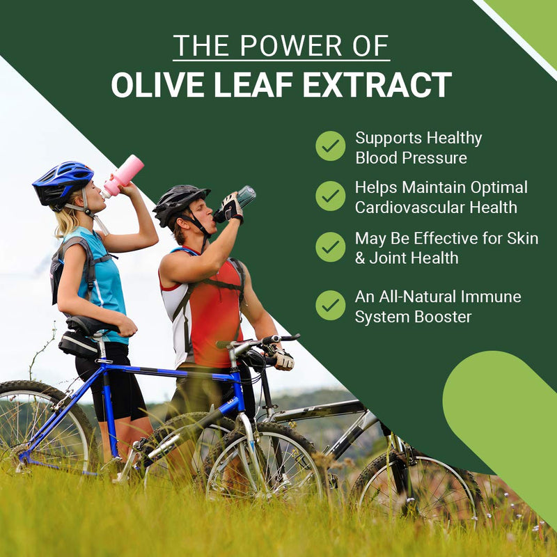 East Park Olive Leaf Extract (OLE) Super Strength d-Lenolate 500mg | 18% or More Oleuropein Immune System Booster | 60 Vegetarian Capsules (Non-GMO) - NewNest Australia