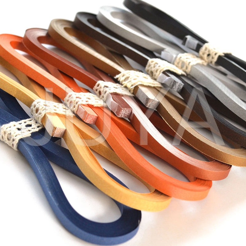 JUYA Metallic Paper Quilling Set 2/3/5/7/10mm Width Available (24 Colors, Paper Width 2mm) 24 Colors - NewNest Australia