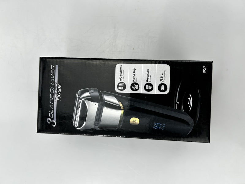 Men'S Electric Razor With 3 Flexible Blades & Travel Case, Electric Shaver With Precision Trimmer, Wet/Dry Shaver, 99 Minutes Running Time, Led Display, Gifts For Men - NewNest Australia