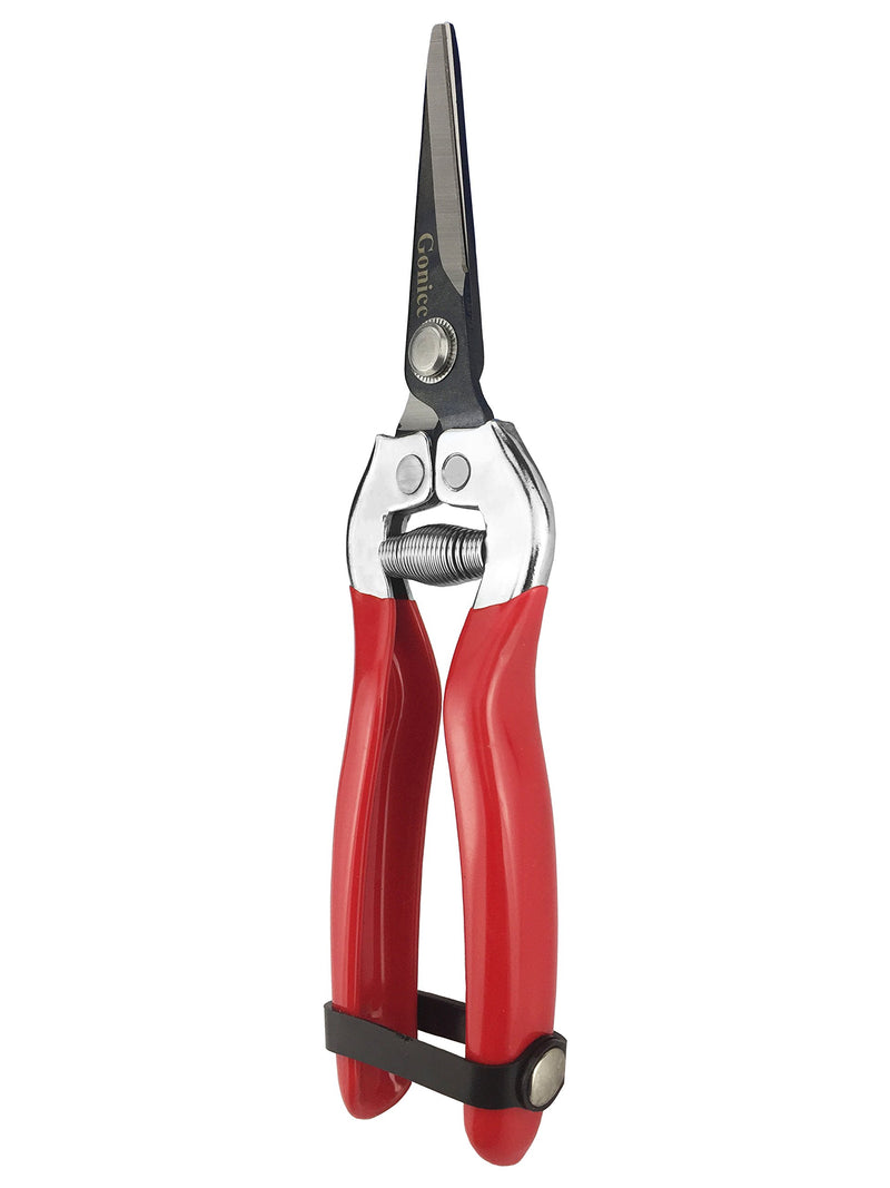 gonicc Professional Micro-Tip Pruning Snip (GPPS-1008), Small Garden Hand Pruner & Shears for Arranging Flowers, Trimming Plants & Hydroponic Herbs, and Harvesting Fruits & Vegetables. - NewNest Australia