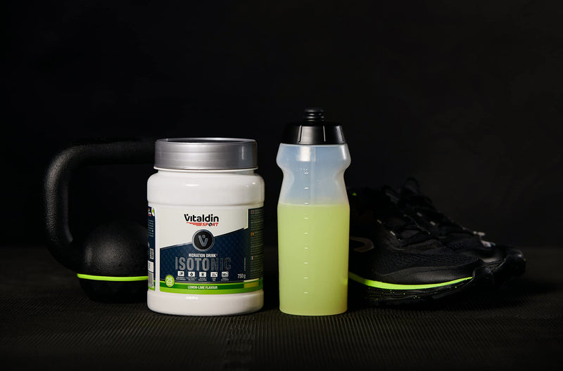 Vitaldin Sport Hydration Drink Isotonic - Isotonic Drink Powder With Electrolytes, Bcaa & Glutamine - For Hydration + Fast & Lasting Energy - Running & Cycling - Lime - 750G - NewNest Australia