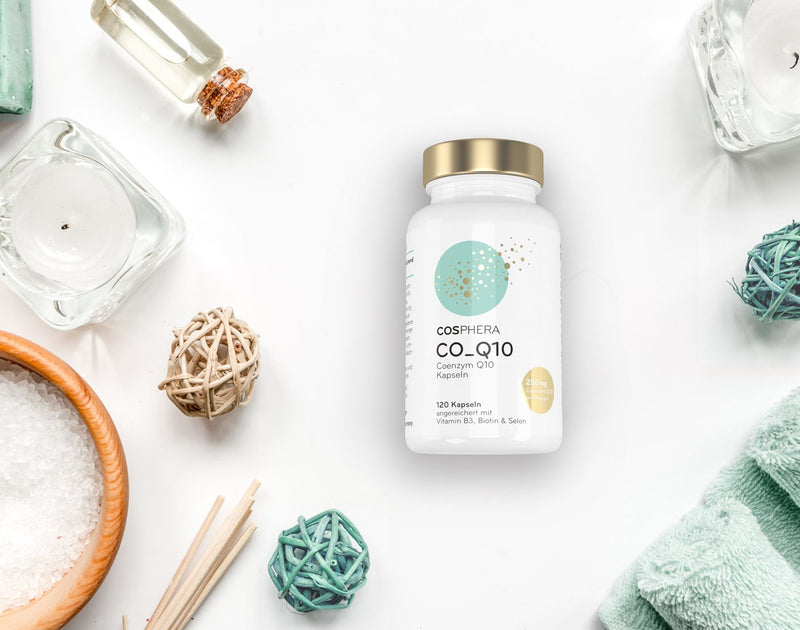 Coenzyme Q10 - High Dose With 250 Mg Per Capsule 120 Vegan Capsules In A 4 Month Supply. Enriched With Vitamin B3, Biotin And Selenium. For Skin, Anti-Aging, Cardiovascular, Nervous And Immune System. - NewNest Australia