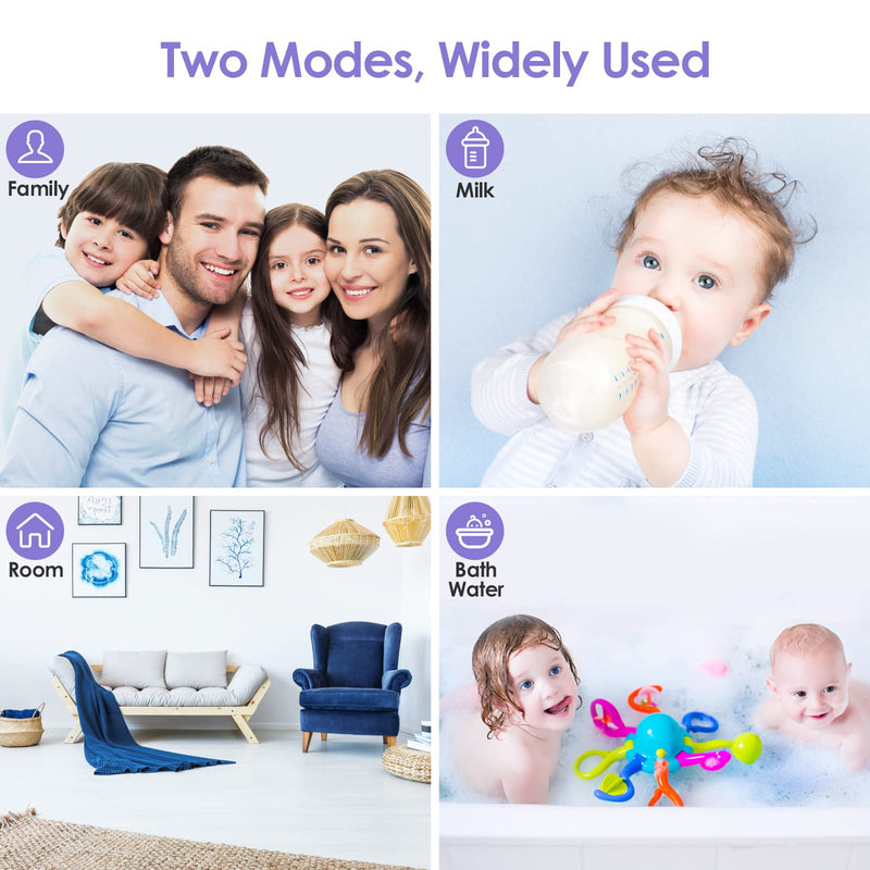 Wawech Digital Fever Thermometer, Contactless Forehead Thermometer For Baby, Children, Adults, Infrared Thermometer With Forehead Object Mode, Fever Thermometer With Lcd Screen, 40 Memory Revocation, - NewNest Australia