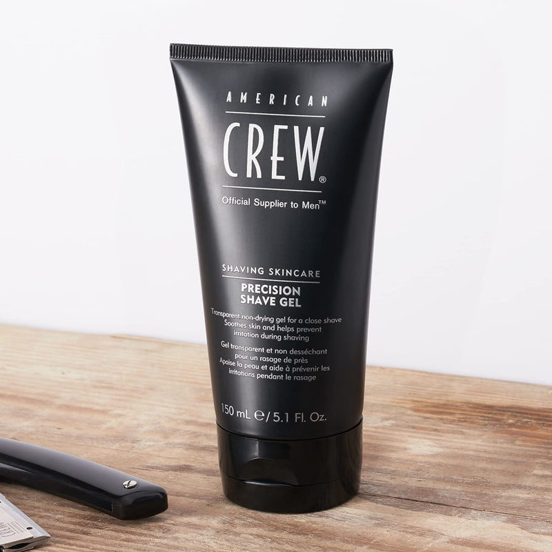 AMERICAN CREW – Precision Shave Gel, 150 ml, shaving gel for precise shaves, gel moisturizes & soothes the skin, care product prevents irritation - NewNest Australia