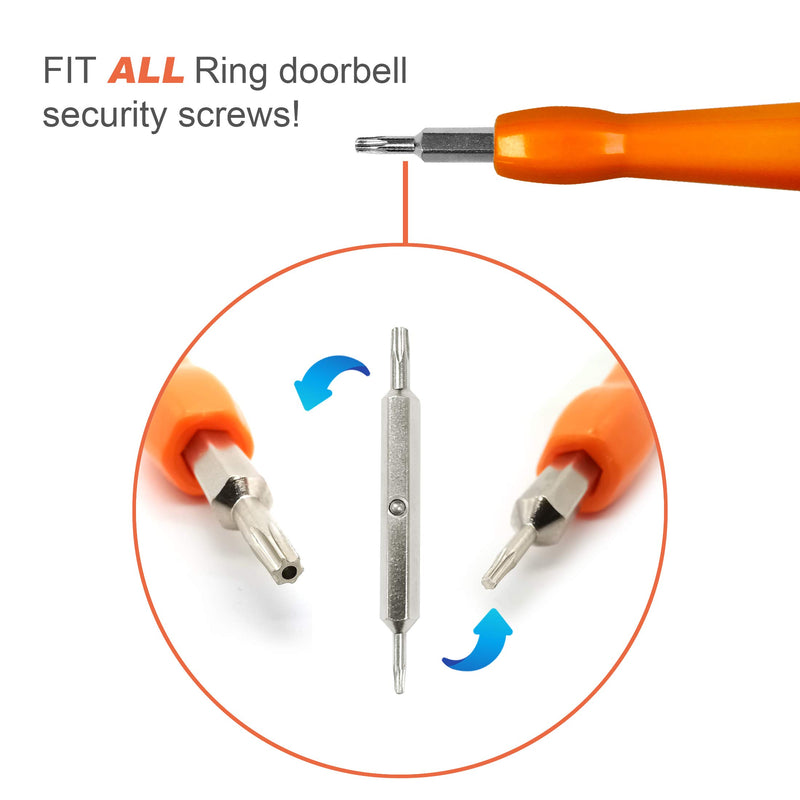 Ring Doorbell Replacement Security Screws and Screwdriver Kit Ring - NewNest Australia