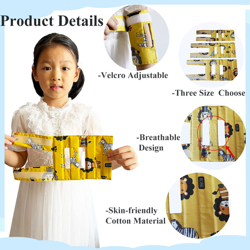 Prevent Scratching Face, Thumb Sucking Habit, Pull Iv Pipes, Elbow Immobiliser Rail Arm Retention Film For Babies, Children, Prevent Hand-To-Face Habits (Small) - NewNest Australia